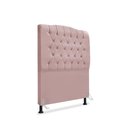 Ver imagem 2 de Kit Cabeceira e Calçadeira Baú Dunas Solteiro 90 Cm - Veludo Rose