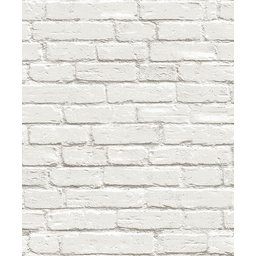 Papel de Parede - Tijolinho Branco - 1