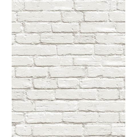 Papel de Parede - Tijolinho Branco