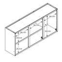 Ver imagem 4 de Armário Aéreo 3 Portas AP3P Ipanema Master Colormaq