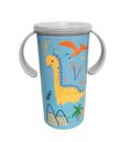 Ver imagem 7 de Kit Refeição Bebê Infantil Prato Térmico Ventosa Copo Mágico 360º e Potes Dino