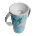 Ver imagem 5 de Kit Refeição Bebê Infantil Prato Térmico Ventosa Copo Mágico 360º e Potes Dino