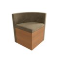 Ver imagem 3 de Conjunto Sala de Jantar Nira Kappesberg 4 Cadeiras Veludo Bege