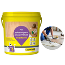 Ver imagem 1 de Adesivo Acrílico P/pisos Vinilicos Branco Balde 4kg Quartzolit