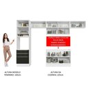 Ver imagem 7 de Cozinha Completa 340001 Com Armário E Balcão Branco/Preto