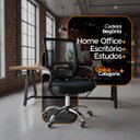 Ver imagem 3 de Kit 3 Cadeiras de Escritorio Begonia Tela Mesh Ergonomico + E-book