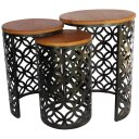 Ver imagem 3 de Banco Trio Encaixe Minas Rústico ´trio de Encaixe Preto