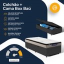 Ver imagem 4 de Cama Box Baú com Colchão Gazin de Espuma D33 Pillow In Force Mid Solteiro 88cm