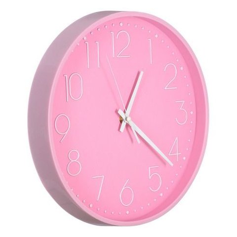 Relógio de Parede Decorativo 30 Cm Silencioso Colorido / 433