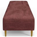 Ver imagem 7 de Puff Decorativo Sala de Estar Bali W01 Pés Palito 170x60cm Linho Bordô - Lyam Decor