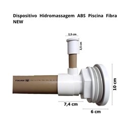Dispositivo Hidromassagem Abs Piscina Fibra - 8