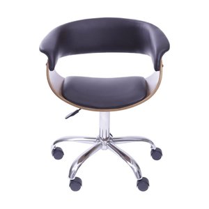 Cadeira Elba Rodizio Preta