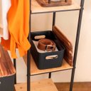 Ver imagem 6 de Caixa Organizadora 6l de Plástico com Tampa de Madeira- Oikos