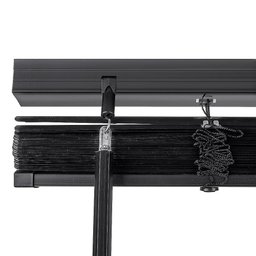 Persiana Horizontal de PVC Prizi Preta 1,20 x 1,60. - 3