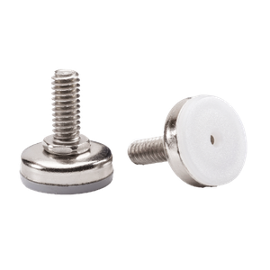 SAPATA NIVELADORA 31MM NIQUELADA 5/16 SEM BUCHA COM 10 UNIDADES Sas Plastic