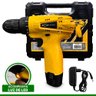 Parafusadeira Furadeira 12V A Bateria C/ Kit Escova De Limpeza Rotativa - 3