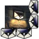 Ver imagem 1 de Luminaria Solar Andarela Parede Sensor Movimento 100 Leds 3 Funçoes Kit 4 Und Casa Iluminaçao