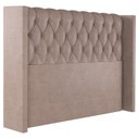 Ver imagem 1 de Cabeceira Casal 138 cm Toquio Veludo Rose Soon