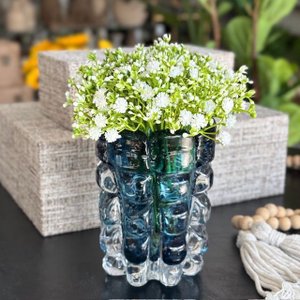 Vaso em Cristal Murano Italy com Mosquitinho