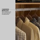 Ver imagem 7 de Guarda Roupa Casal 6 Portas com Espelho e 6 Gavetas Equador - Nogueira Touch