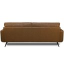 Ver mais imagens de Sofá 2 Lugares para Sala de Estar Living Industrial 183cm Dijon L06 Couro Camel - Lyam Decor