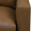 Ver imagem 2 de Sofá 2 Lugares para Sala de Estar Living Industrial 183cm Dijon L06 Couro Camel - Lyam Decor