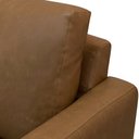 Ver imagem 4 de Sofá 2 Lugares para Sala de Estar Living Industrial 183cm Dijon L06 Couro Camel - Lyam Decor