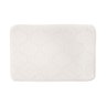 Tapete de Banheiro Touch 01 Branco 0,40x0,60m - Edantex - 1