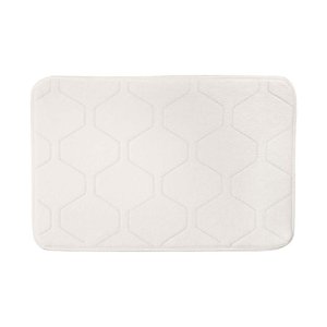 Tapete de Banheiro Touch 01 Branco 0,40x0,60m - Edantex