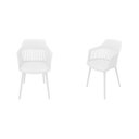 Ver imagem 1 de Kit com 2 Cadeiras Mena para Sala de Jantar Branco