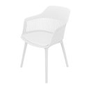 Ver imagem 3 de Kit com 2 Cadeiras Mena para Sala de Jantar Branco