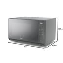 Ver mais imagens de Micro-ondas 35l Prata Porta Espelhada Mastercook Midea Mhp35s2 220v