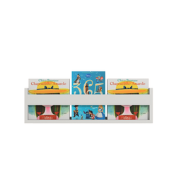 Prateleira para Livros Infantil em Mdf Plancasa Branco Tx - 1 Prateleira para Livros Infantil em Mdf Plancasa Branco Tx - 1