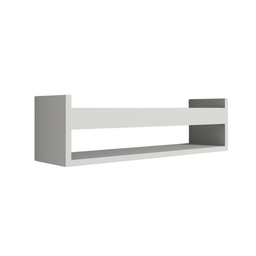 Prateleira para Livros Infantil em Mdf Plancasa Branco Tx - 2 Prateleira para Livros Infantil em Mdf Plancasa Branco Tx - 2