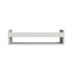 Prateleira para Livros Infantil em Mdf Plancasa Branco Tx - 3 Prateleira para Livros Infantil em Mdf Plancasa Branco Tx - 3