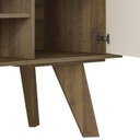 Ver imagem 6 de Rack Bancada para Tv 50 Pol 1p 120 Cm Pinho Off White Arly