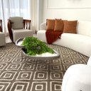 Ver imagem 1 de Tapete Atenas - 2,00m X 1,50m - Desenho 31 - Bege - Via Star