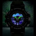 Ver imagem 2 de Relógio Masculino de Quartzo Esportivo Luxo Relógio Digital Verde