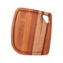 Ver imagem 7 de Jogo Churrasco Tramontina Churrasco Black Lâminas Aço Inox Escurecido Cabos Madeira Tabua 3 Peças