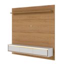 Ver imagem 1 de Painel para Tv até 65 Polegadas Tahiti 3 Portas com Led Freijó/off White Matte - Colibri
