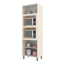 Ver imagem 3 de Torre Quente para Cozinha Modulada Henn Connect C69-139 2 Fornos Off White
