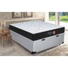 Cama Box Baú Casal + Colchão Semi Ortopédico Extra Firme Espuma D33 Prime Colchões 138x188x72 - 8