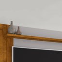 Ver imagem 2 de Painel Búzios Naturalle 170cm MDF com Portas Off White Bechara