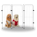 Ver imagem 2 de Cercado Dobrável 98cm Portão com 2 Módulos Ideal para Pets e Crianças