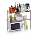 Ver mais imagens de Prateleira Inox Organizador de Cozinha Banheiro Estante Ajustavel Multifuncional Microondas Sapateir