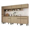 Ver imagem 2 de Armário de Cozinha Completa Atlanta Bennett Carraro Amêndoa