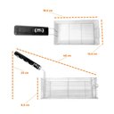 Ver imagem 3 de Cesto Multiuso Retangular Galvanizado Fritador Frce 3/6 e Frcg 3/6 - Metalcubas