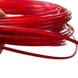 Fio Nylon Roçadeira Linha Cortar Aparar Grama 10mt 1,80mm Vermelho - 4
