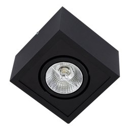 Plafon Spot Sobrepor Box Preto P/ AR70 Orluce ST2761 - 4 Plafon Spot Sobrepor Box Preto P/ AR70 Orluce ST2761 - 4