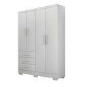 Ver imagem 1 de Guarda Roupa Solteiro - Berlim-branco - Horizonte
